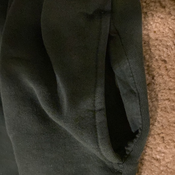 Dark green sweatpants, size medium - Picture 2 of 3